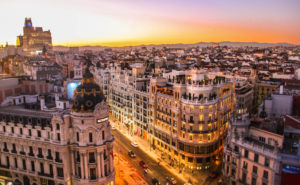 Los sitios más bonitos donde ver el atardecer en Madrid - circulo de bellas artes